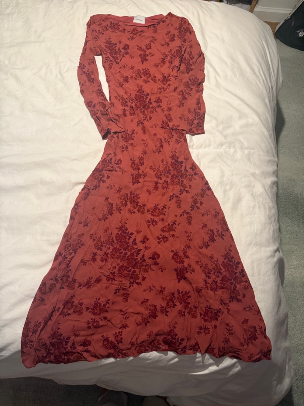 Reformation Long Sleeve Floral Dress - Picture 2 of 3